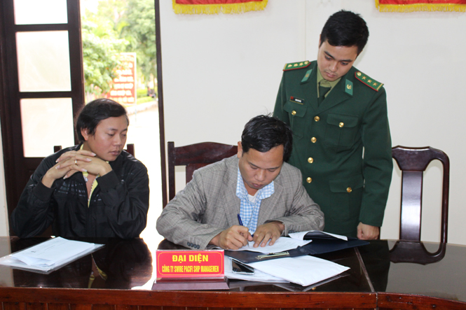 Bộ đội Biên phòng tỉnh: Tổ chức bàn giao nạn nhân người Trung Quốc gặp nạn trên biển