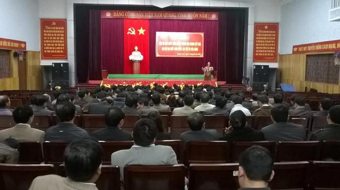 Huyện ủy Quảng Trạch: Thông báo nhanh kết quả Đại hội đại biểu toàn quốc lần thứ XII của Đảng