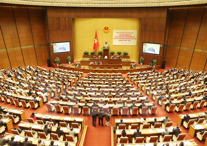 Hội nghị triển khai công tác bầu cử đại biểu Quốc hội khóa XIV
