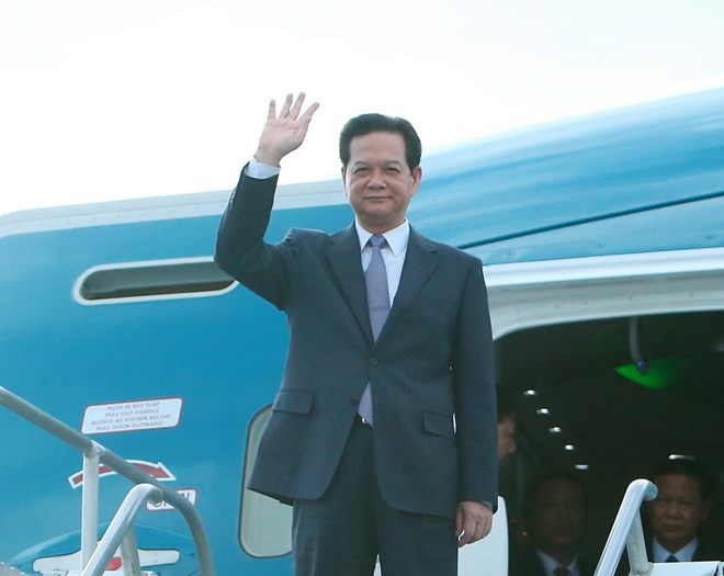 Thủ tướng tới California dự Hội nghị Cấp cao ASEAN-Hoa Kỳ