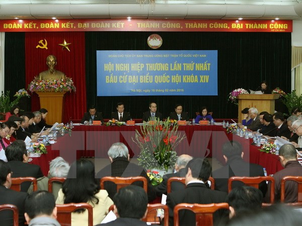 Hiệp thương lần thứ nhất bầu cử đại biểu Quốc hội khóa XIV