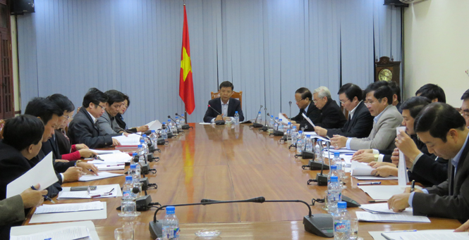 Phiên họp thứ nhất Ủy ban bầu cử tỉnh Quảng Bình