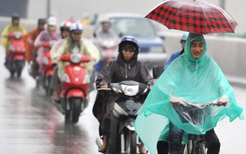 Không khí lạnh tăng cường, miền Bắc mưa và rét
