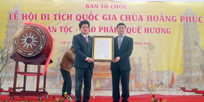 Lễ hội chùa Hoằng Phúc năm 2016