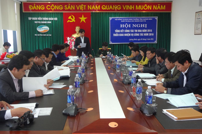 Khối thi đua các ngành dịch vụ: Phát động phong trào thi đua năm 2016