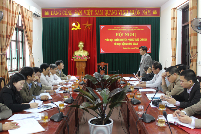 Đẩy mạnh công tác phối hợp tuyên truyền phong trào công nhân, viên chức, lao động và hoạt động công đoàn