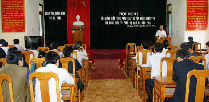 Còn nhiều khó khăn, vướng mắc khi triển khai thi hành Luật Hộ tịch trên địa bàn tỉnh ta