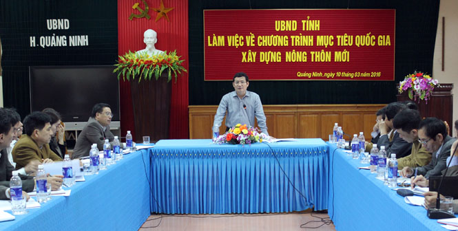 Quảng Ninh phấn đấu đạt huyện nông thôn mới vào năm 2019