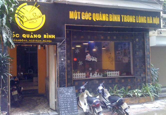 "Góc Quảng Bình" giữa lòng Hà Nội