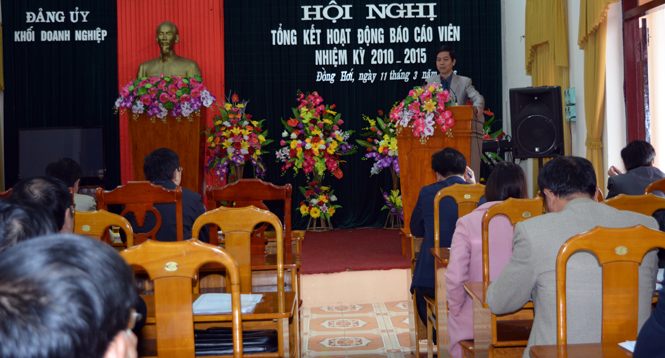 Đảng bộ Khối Doanh nghiệp: Đổi mới nội dung, phương thức hoạt động báo cáo viên
