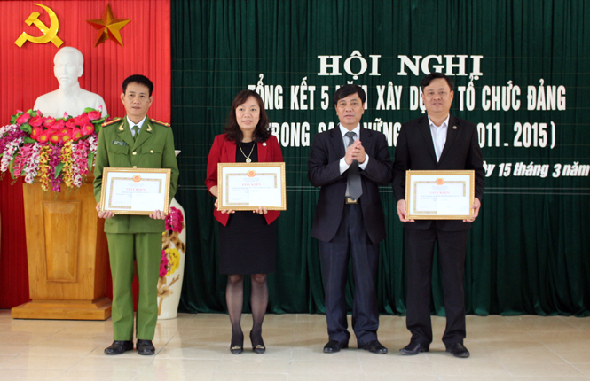 Thành ủy Đồng Hới: Tổng kết 5 năm xây dựng tổ chức cơ sở đảng trong sạch vững mạnh