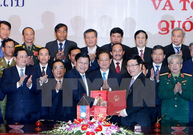 Tôn tạo mốc giới Việt-Lào thể hiện mối quan hệ truyền thống tốt đẹp