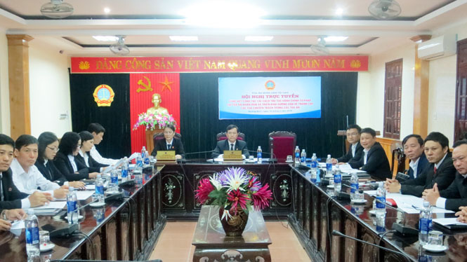 Tổng kết công tác cải cách thủ tục hành chính tư pháp tại Tòa án nhân dân