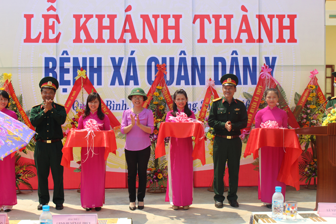Khánh thành Bệnh xá quân dân y tại xã Ngân Thủy