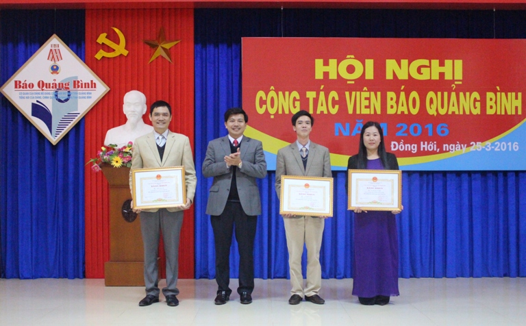 Hội nghị cộng tác viên Báo Quảng Bình năm 2016