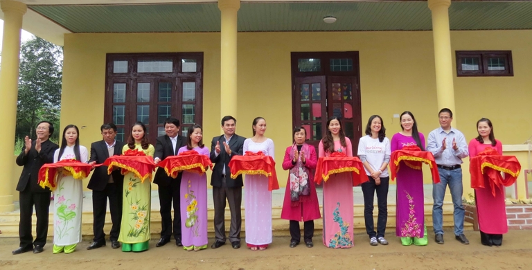 Khánh thành điểm trường mầm non Liên Thượng