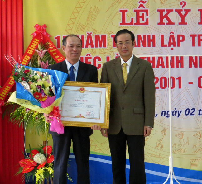 Trung tâm dịch vụ việc làm thanh niên kỷ niệm 15 năm thành lập