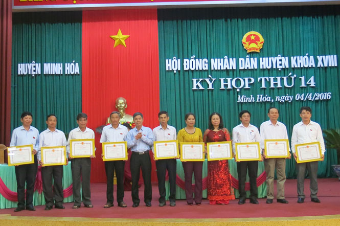 HĐND huyện Minh Hóa tổng kết nhiệm kỳ 2011-2016
