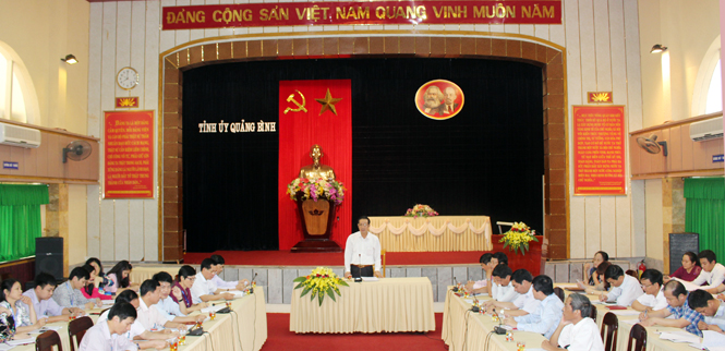 Nâng cao chất lượng công tác tham mưu, giúp việc cho cấp ủy