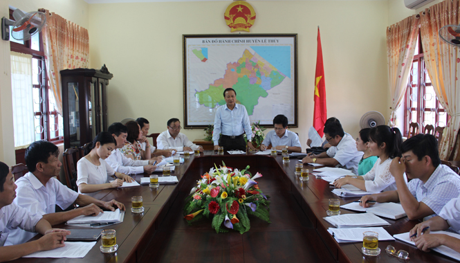 Ủy ban MTTQVN tỉnh: Giám sát việc triển khai thực hiện công tác bầu cử tại huyện Lệ Thuỷ