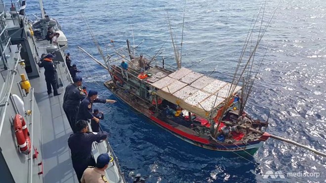 Thái Lan bắt thêm 3 tàu cá tỉnh Kiên Giang và 33 ngư dân Việt Nam