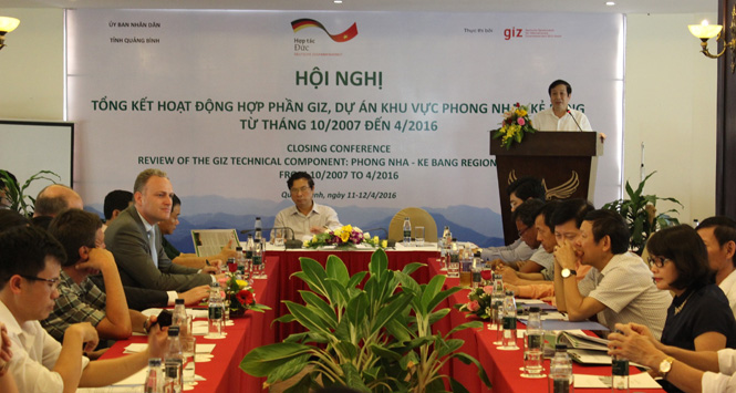 Tổng kết hoạt động Hợp phần GIZ