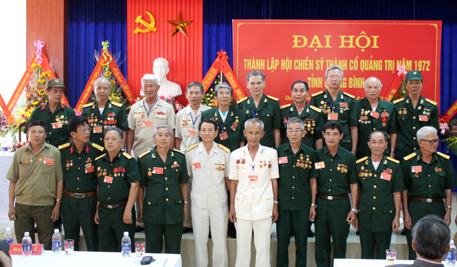 Đại hội thành lập Hội chiến sỹ Thành cổ Quảng Trị tỉnh Quảng Bình
