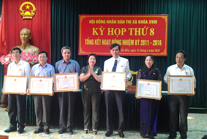 HĐND thị xã Ba Đồn: Tổng kết nhiệm kỳ 2011-2016