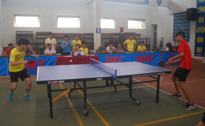 Giải bóng bàn CLB Hữu Nghị mở rộng 2016