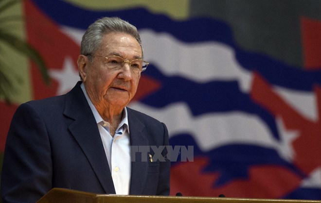 Ông Raúl Castro được bầu lại Bí thư thứ nhất Đảng Cộng sản Cuba