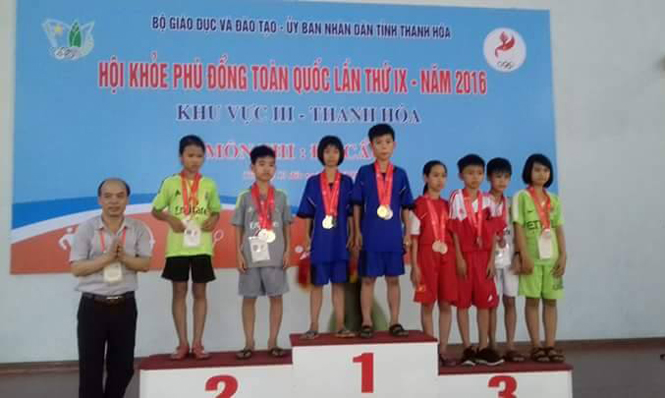 Đoàn Quảng Bình giành được 24 huy chương các loại