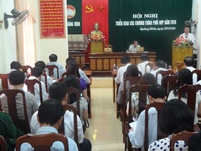 Ủy ban MTTQVN tỉnh: Triển khai các chương trình phối hợp năm 2016