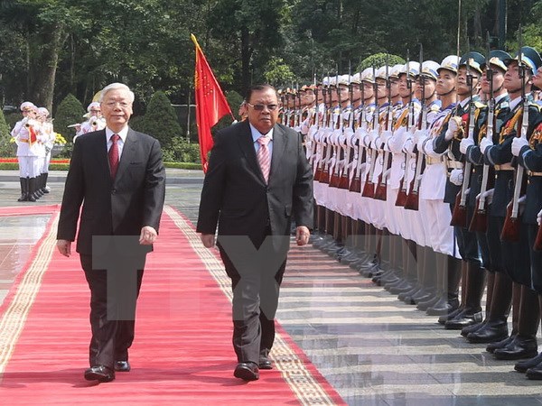 Tuyên bố chung nhân chuyến thăm của Tổng Bí thư, Chủ tịch nước Lào