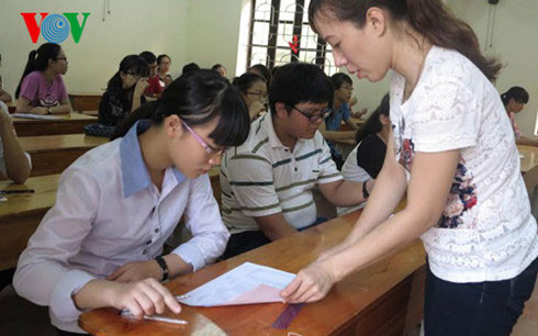 Kỳ thi THPT Quốc gia: Các trường cơ bản hoàn tất khâu nhập dữ liệu