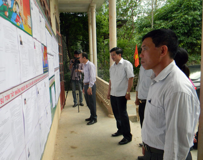 58.894 cử tri Tuyên Hoá sẽ tham gia bầu cử đại biểu Quốc hội khoá XIV và đại biểu HĐND các cấp, nhiệm kỳ 2016-2021 tại 129 khu vực bỏ phiếu