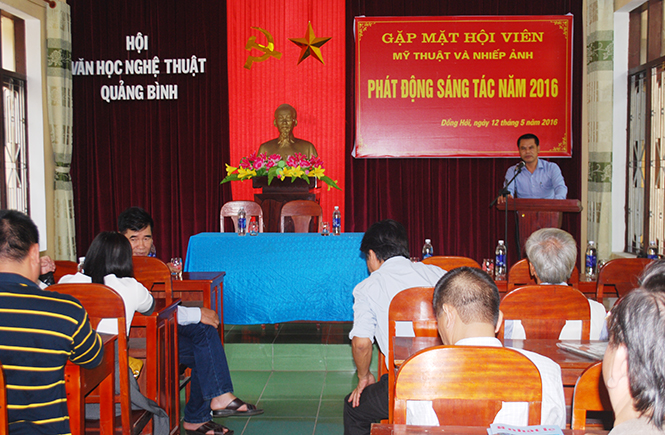 Phát động sáng tác tham gia Triển lãm khu vực Bắc miền Trung 2016