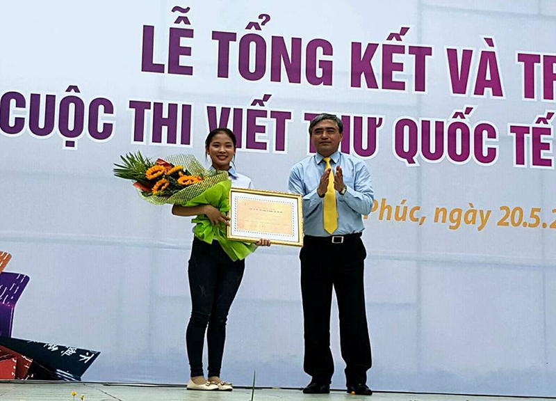 Thư "Cậu bé Syria bên bờ biển" đạt giải nhất tại Việt Nam
