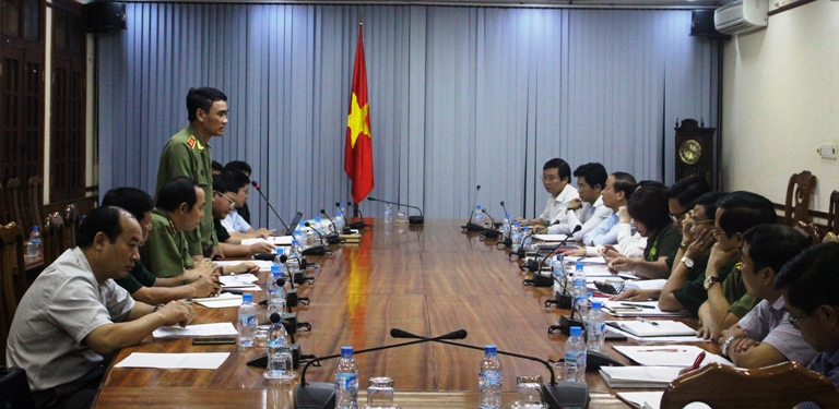 Đoàn công tác của Hội đồng bầu cử Quốc gia làm việc tại Quảng Bình
