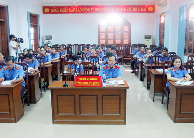 Viện Kiểm sát nhân dân tỉnh: Tập huấn 7 bộ luật liên quan trực tiếp đến công tác kiểm sát