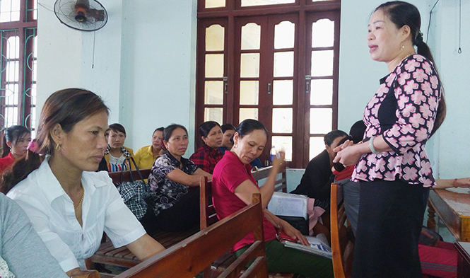 Quảng Trạch: Tăng cường công tác truyền thông, chăm sóc sức khỏe sinh sản