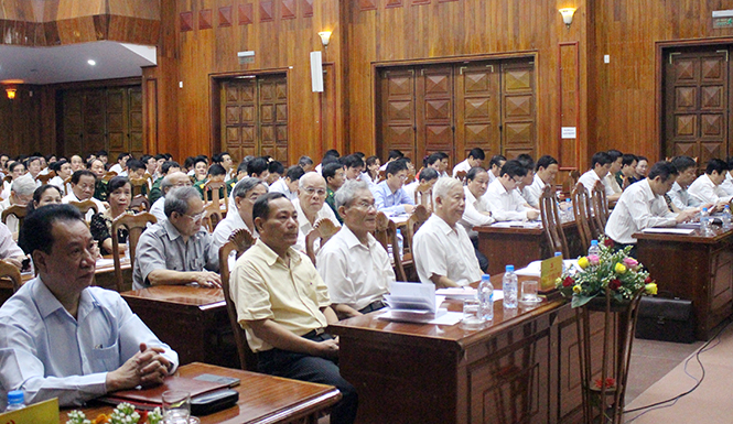 Khai mạc Hội nghị học tập, quán triệt, tuyên truyền và triển khai thực hiện Nghị quyết Đại hội XII của Đảng