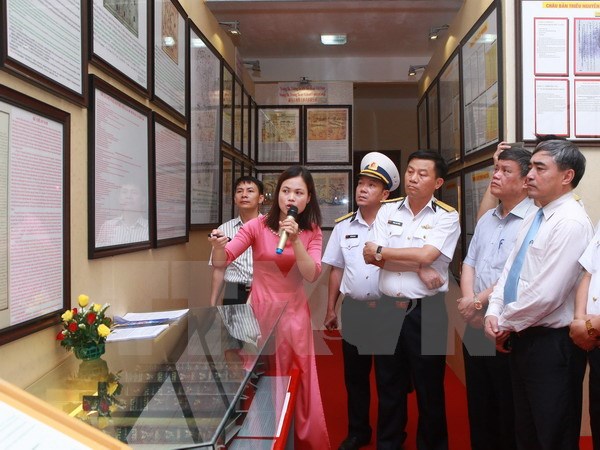 Triển lãm về Hoàng Sa, Trường Sa tại Bộ Tư lệnh vùng I Hải quân