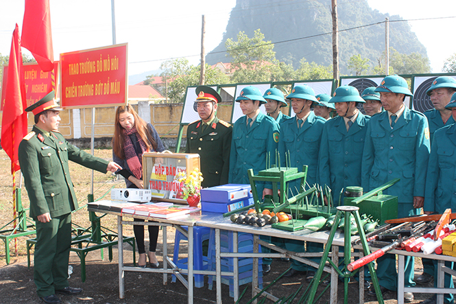 Đảng bộ Quân sự huyện Minh Hóa: Nguyện làm theo lời Bác