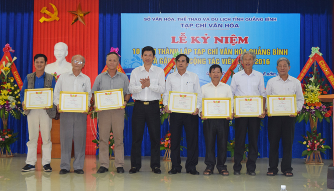 Tạp chí Văn hóa Quảng Bình kỷ niệm 10 năm thành lập