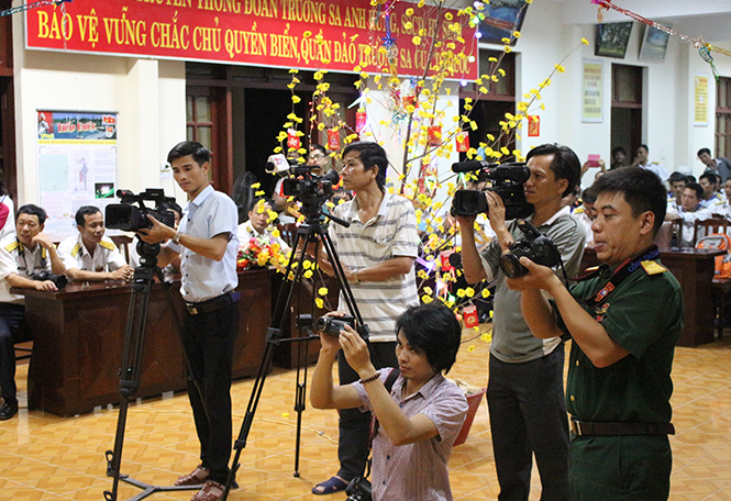 Tác nghiệp ở Trường Sa