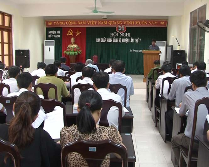 Huyện uỷ Bố Trạch triển khai nhiệm vụ 6 tháng cuối năm
