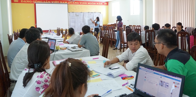 Dự án SRDP: Tập huấn kỹ năng viết báo cáo và bản tin truyền thông