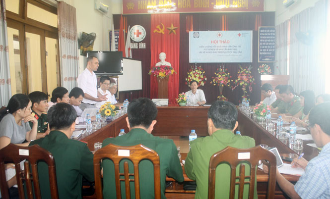 Kiểm chứng kết quả khảo sát công tác phòng chống thiên tai, tìm kiếm cứu nạn