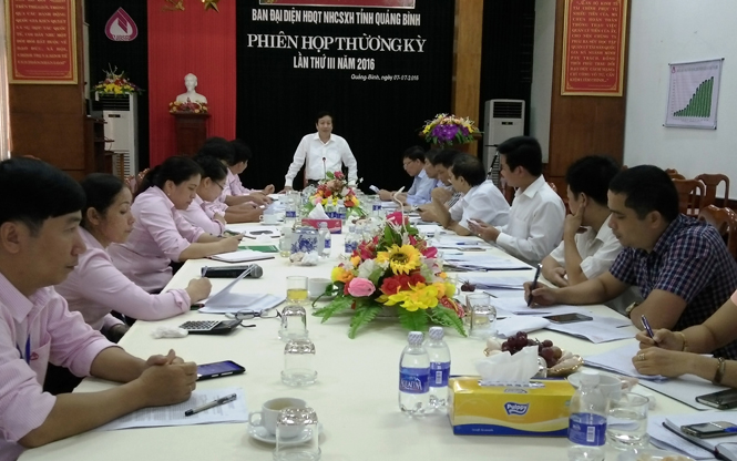 Ban đại diện HĐQT NHCSXH tỉnh: Triển khai nhiệm vụ 6 tháng cuối năm 2016