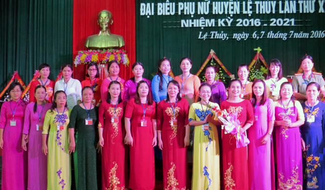Đại hội đại biểu Hội LHPN huyện Lệ Thủy lần thứ XXII, nhiệm kỳ 2016-2021